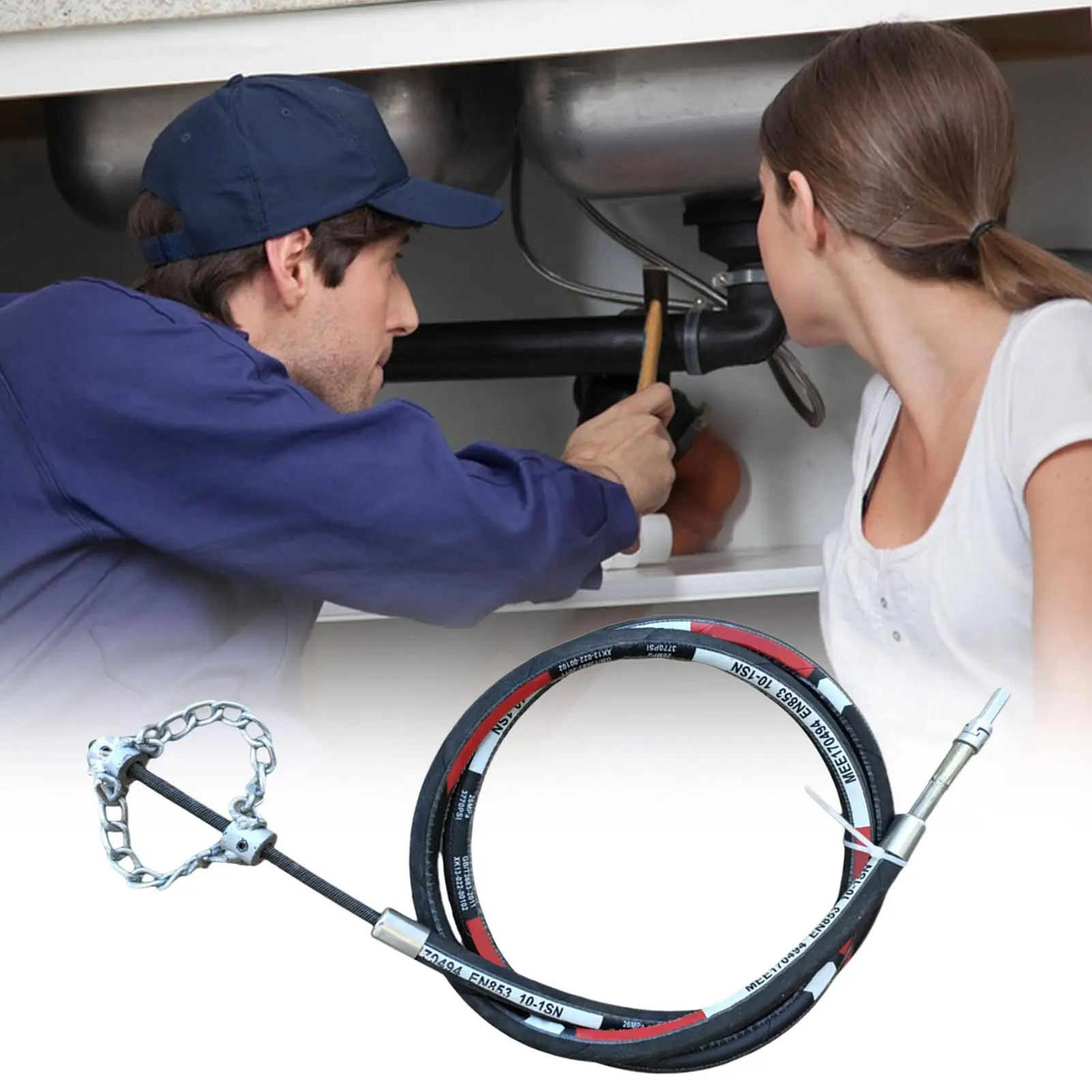 Очиститель для удаления накипи с гибким валом