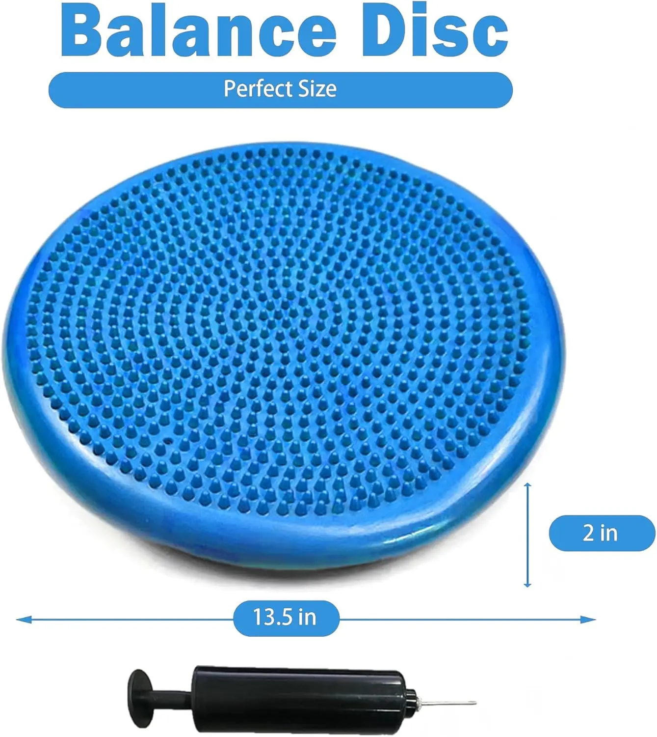 Надувная подушка для баланса йоги - Фотография_2