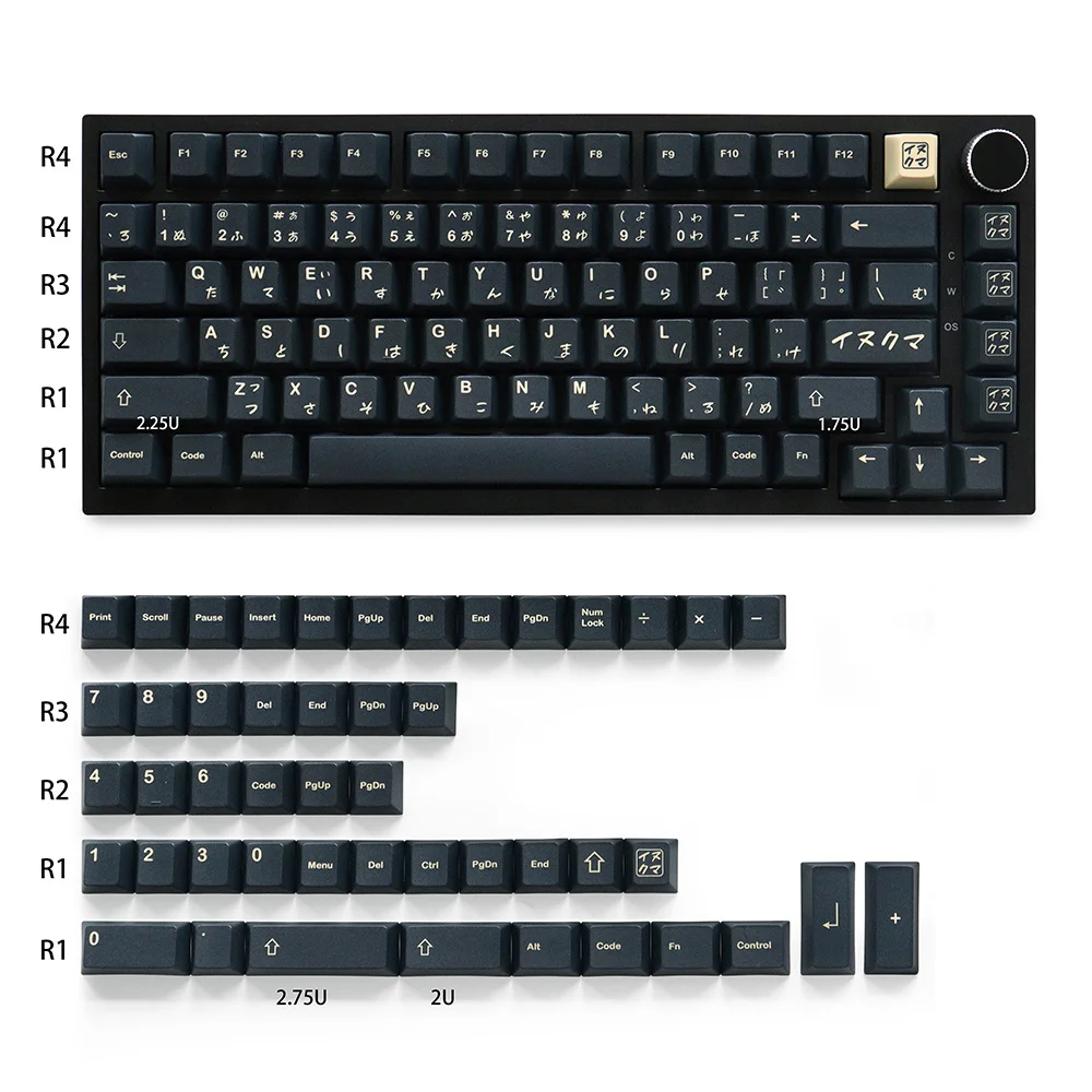 Gmk inukuma jp колпачки для клавиш - Фотография_2