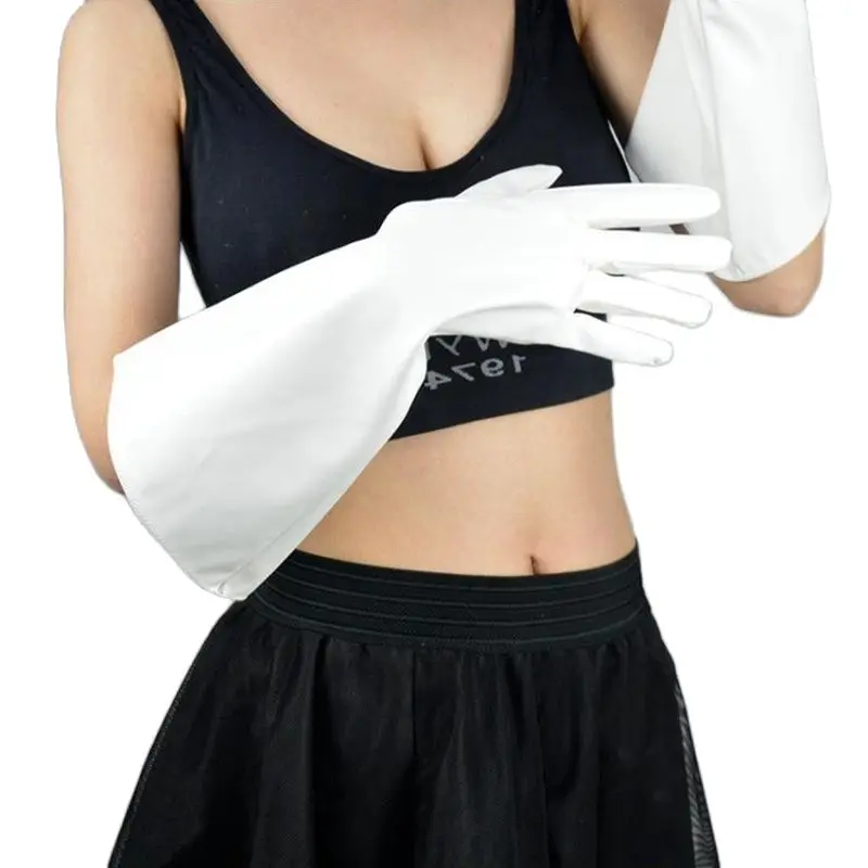 Длинные перчатки для сенсорного экрана 38 см - Фотография_5