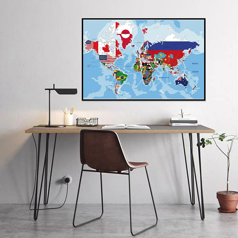 45*30 см карта мира - Фотография_6