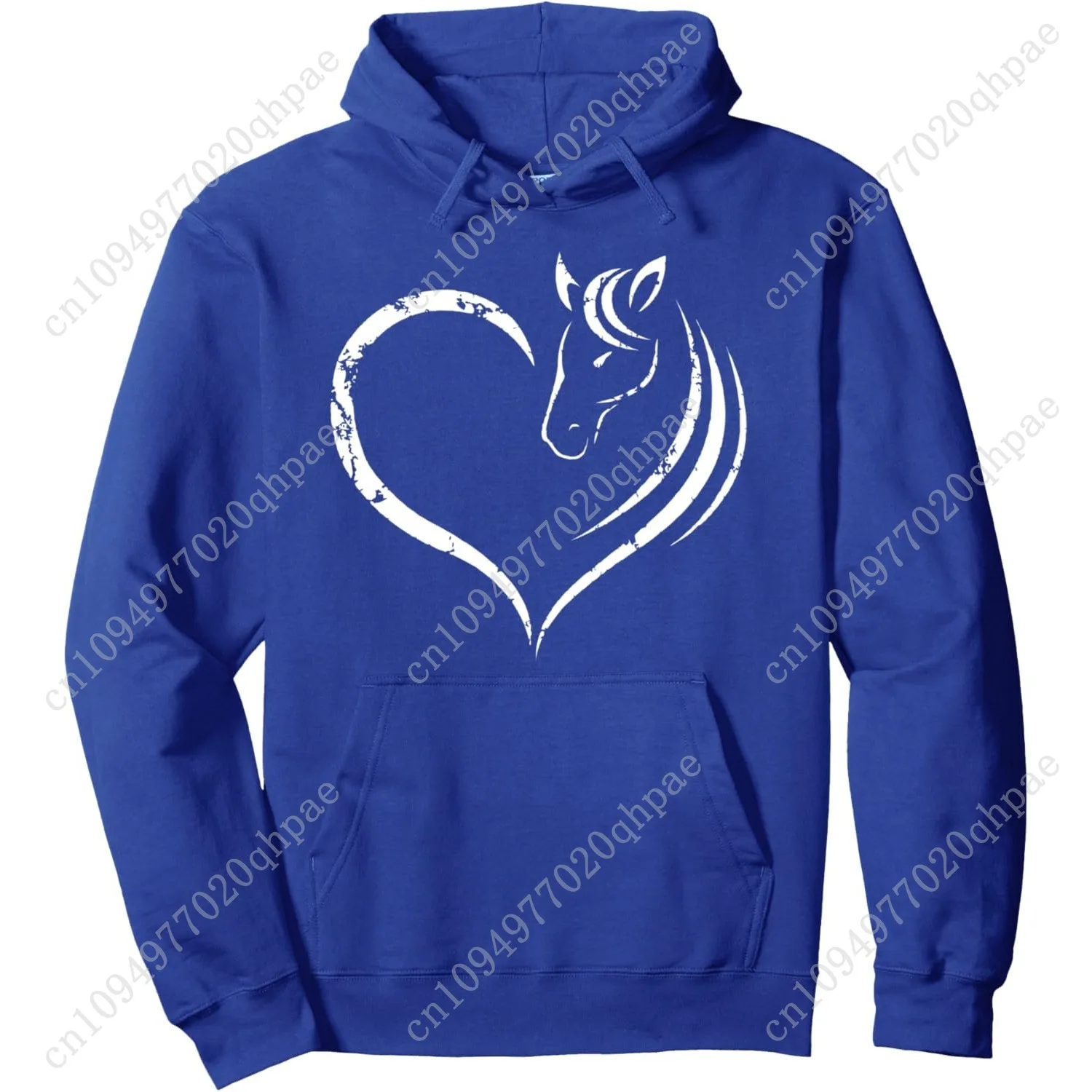 Голова лошади внутри сердца для женщин - Фотография_5