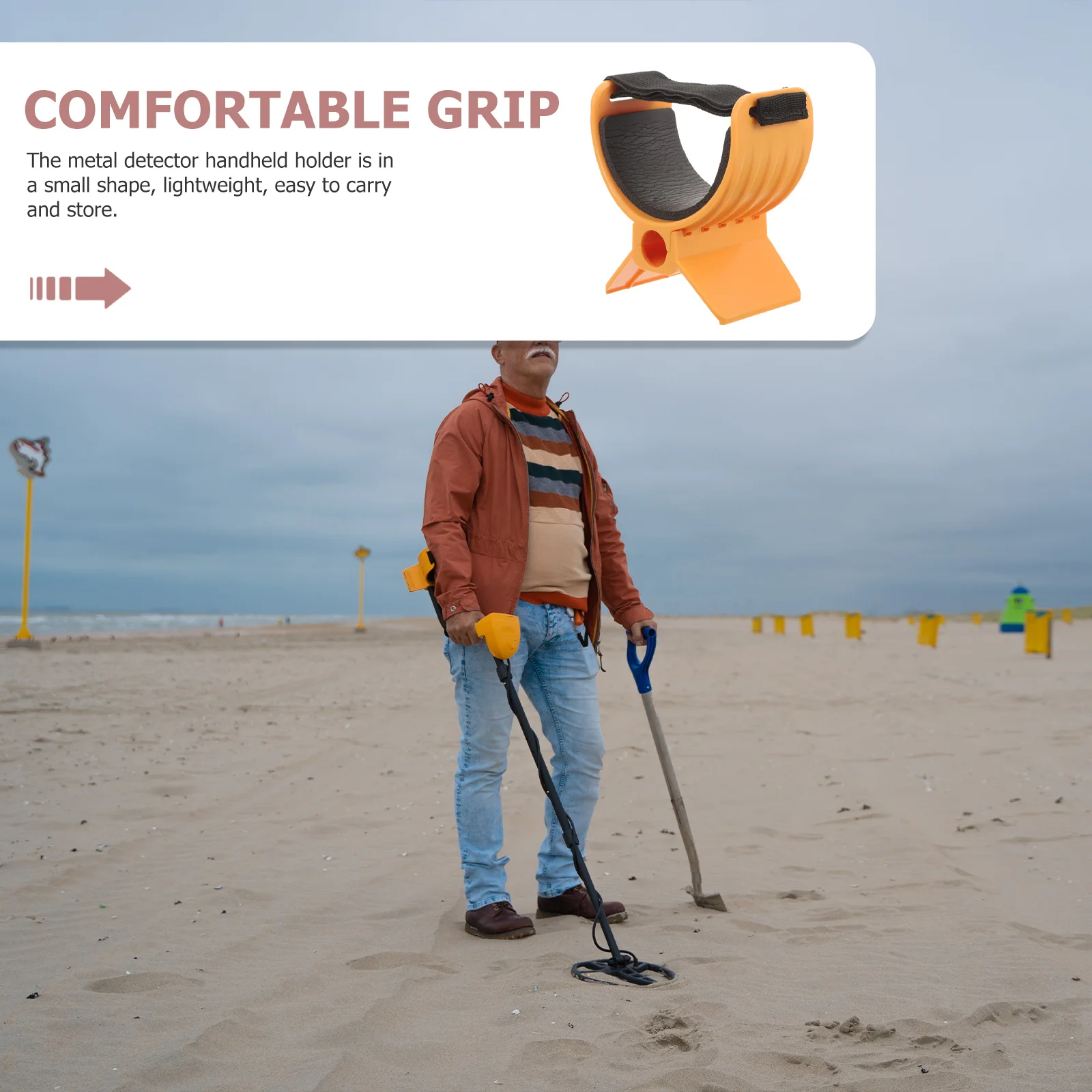 Металлический портативный ручной практичный держатель для кемпинга