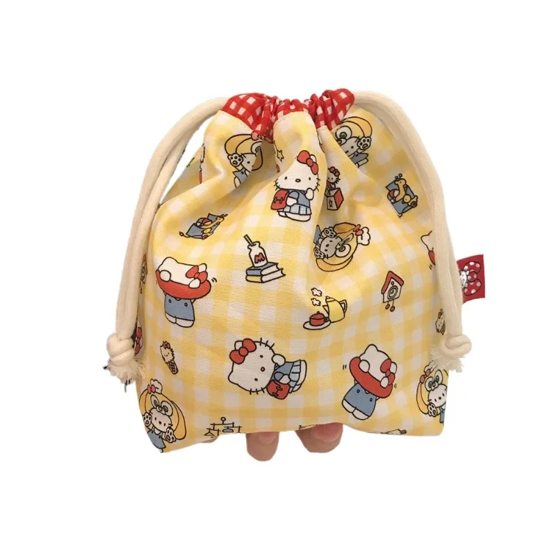 Hello kitty милый мультяшный чехол большой емкости на шнурке - Фотография_5