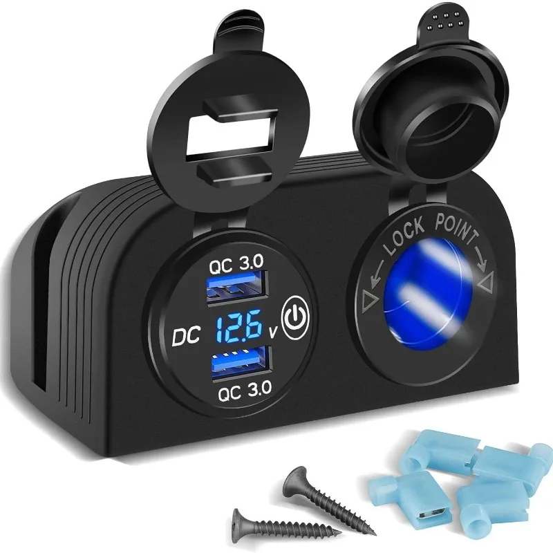 Панель автомобильного зарядного устройства в стиле палатки