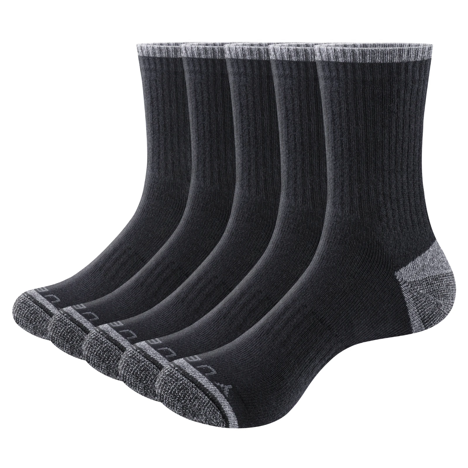 Yuedge мужские фитильные толстые хлопковые спортивные носки для экипажа