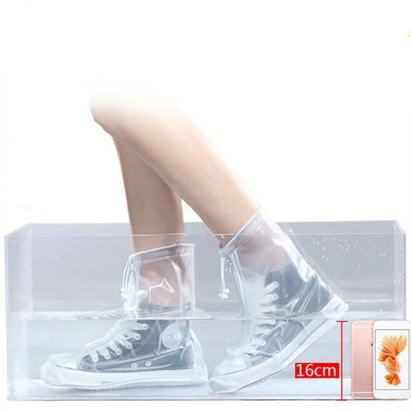 Многоразовые дождевые бахилы нескользящие - Фотография_6