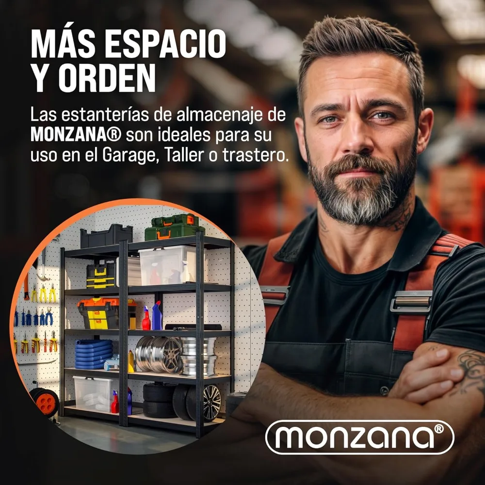 2x estanter content metálicas 180x90x40см - Фотография_5