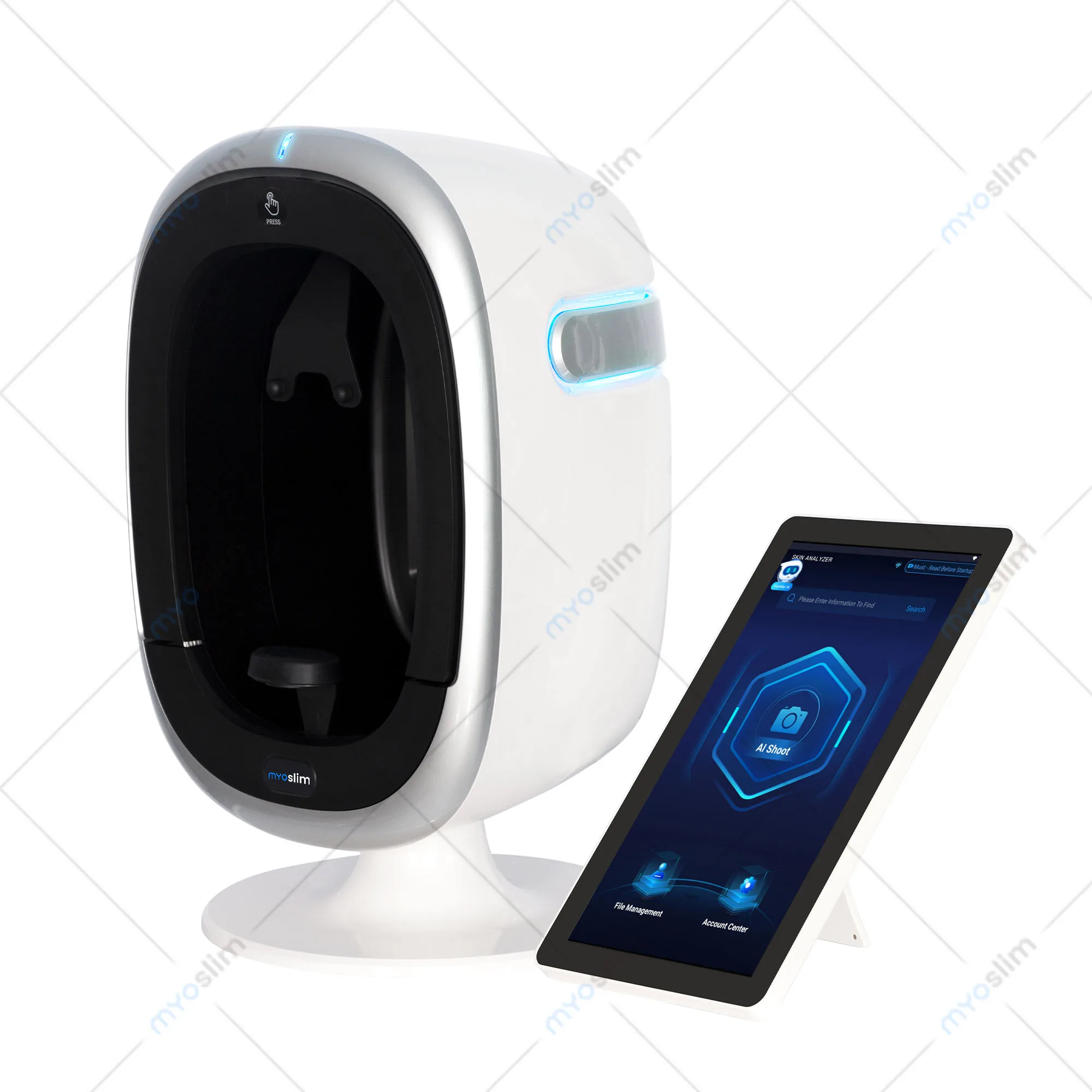 Профессиональный сканер анализа кожи 15 - Фотография_5