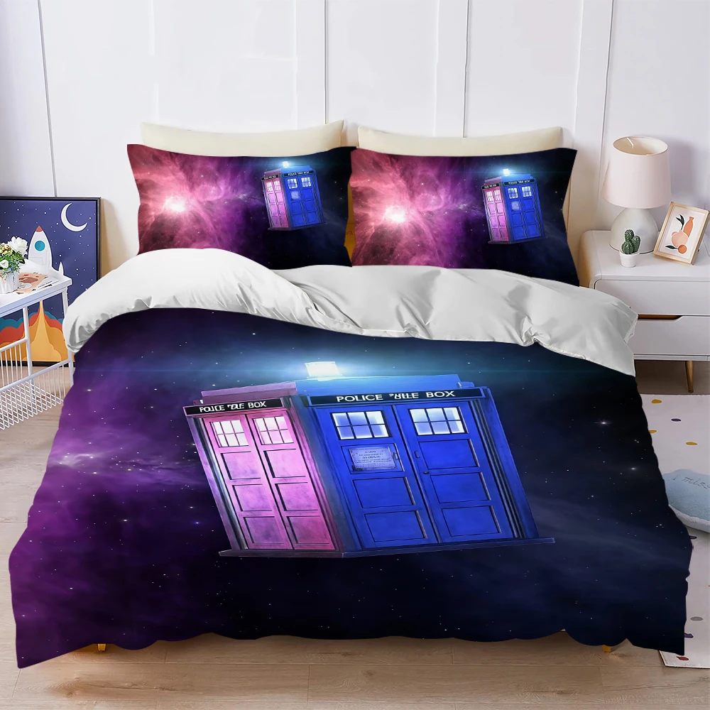 Набор пододеяльников с логотипом d-doctor movie w-who - Фотография_3