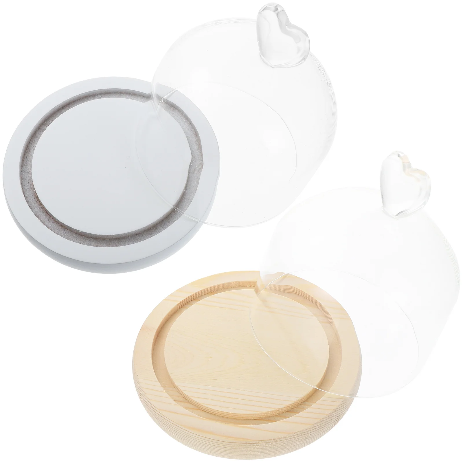 Стеклянная крышка с бессмертным цветком - Фотография_6