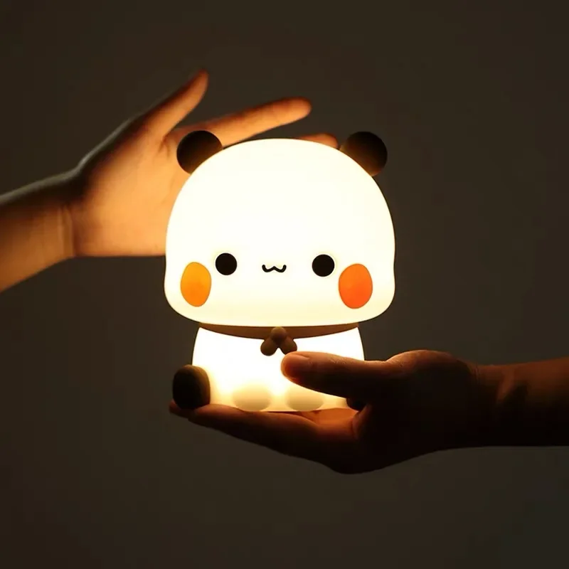 Светодиодный ночник panda pat bubu and dudu с милыми животными - Фотография_4