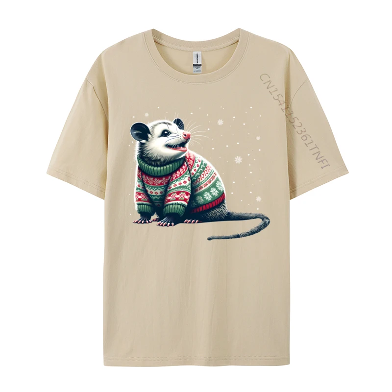 Possum ugly christmas sweater opposum - Фотография_2