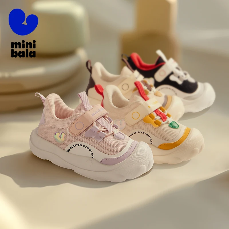 Детские устойчивые прогулочные кроссовки mini bala