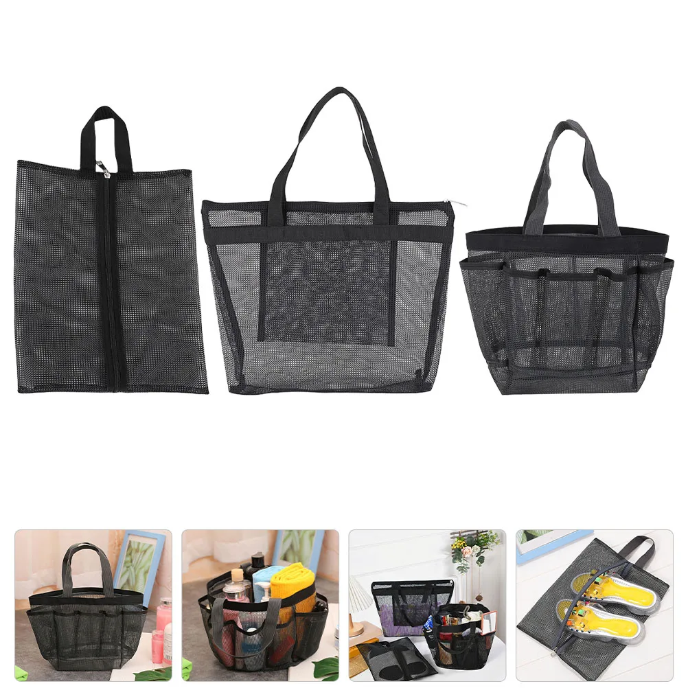 Сетчатые сумки, многофункциональная портативная косметичка - Фотография_5