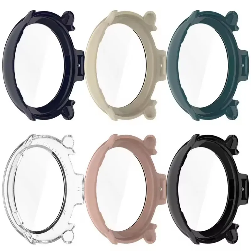 Закаленное стекло + чехол для huami amazfit active 2 - Фотография_5