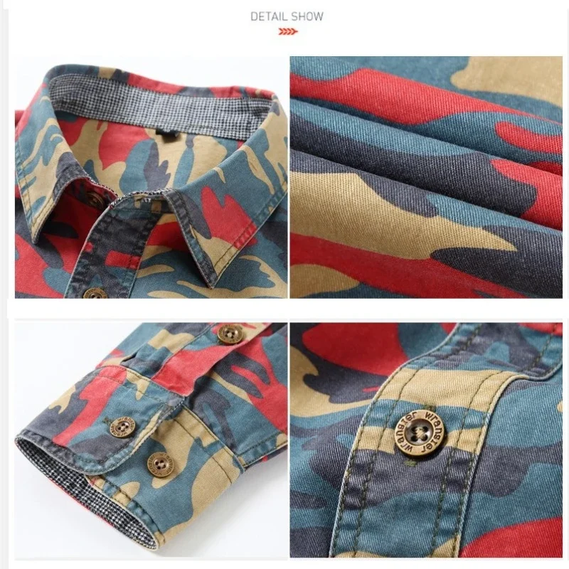 Камуфляжные рубашки для мужчин - Фотография_6