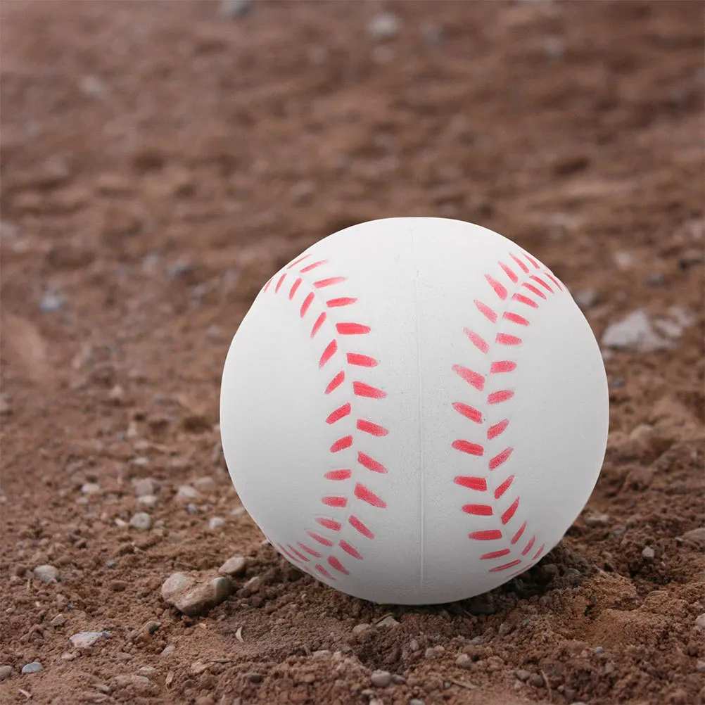 Тренировочные бейсбольные мячи с губкой для тренировок в помещении - Фотография_3