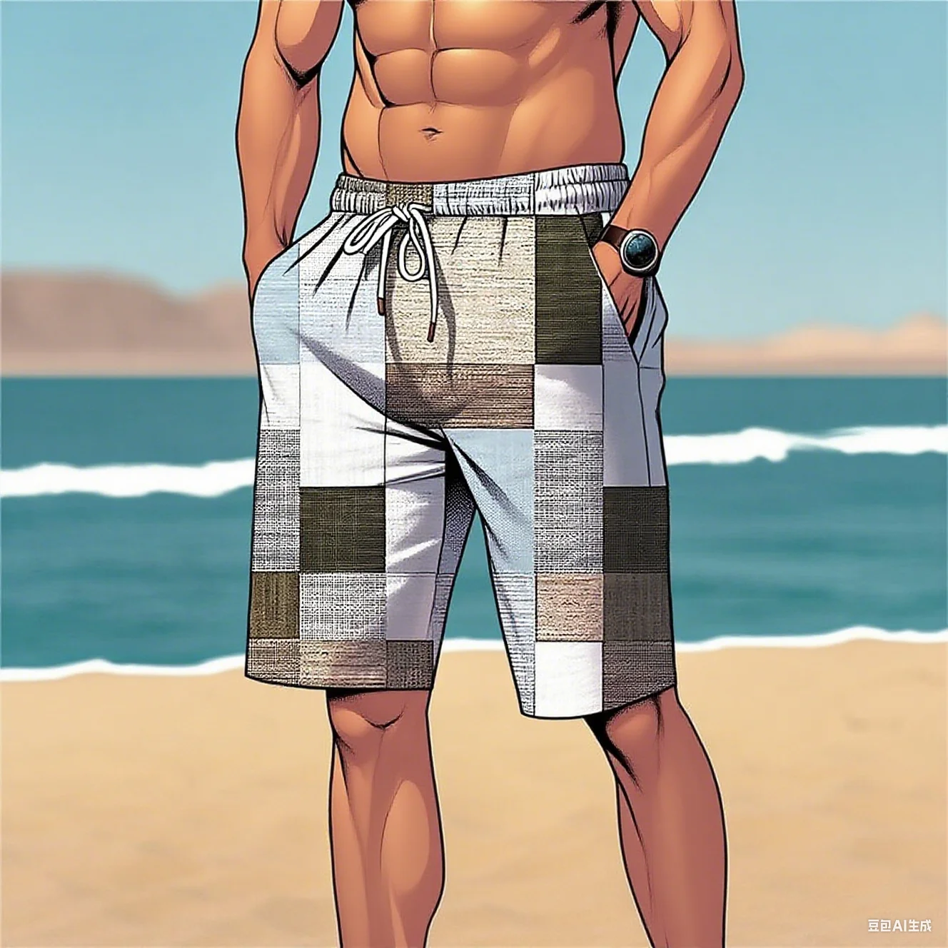 Хит продаж, мужские спортивные шорты - Фотография_5