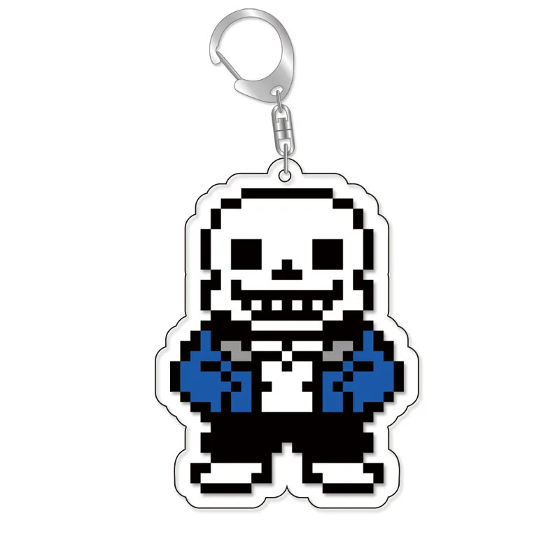 Брелок для ключей игры undertale pixel - Фотография_3