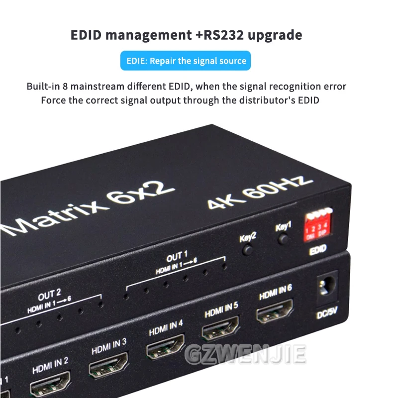 Разветвитель матричного коммутатора hdmi 2 - Фотография_4