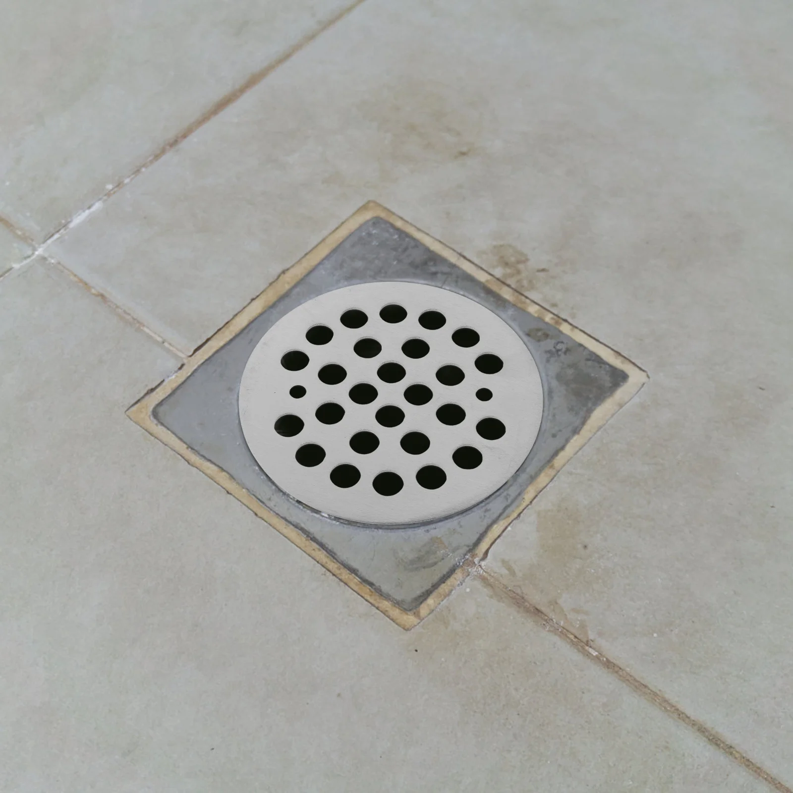 Круглая сливная крышка для пола из нержавеющей стали - Фотография_6