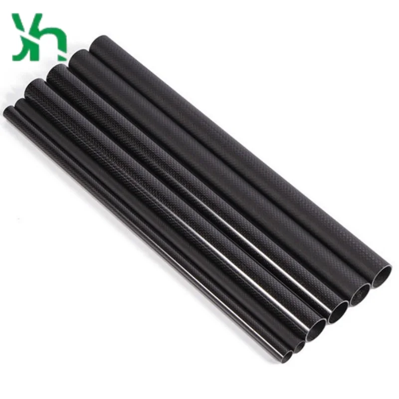 Круглая трубка из углеродного волокна 3k - Фотография_3