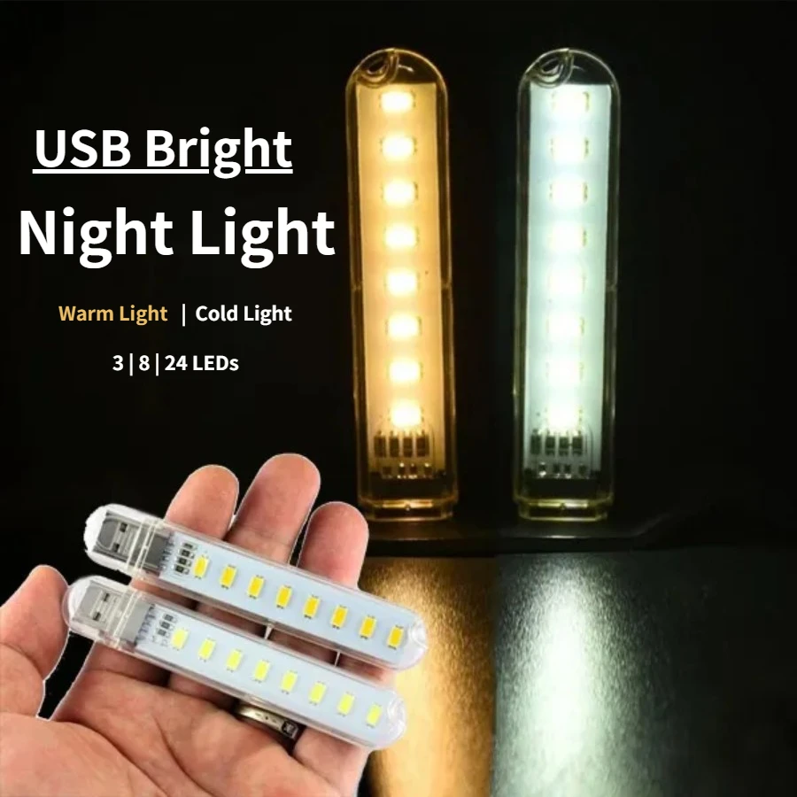 Usb 3-24 светодиода светильник