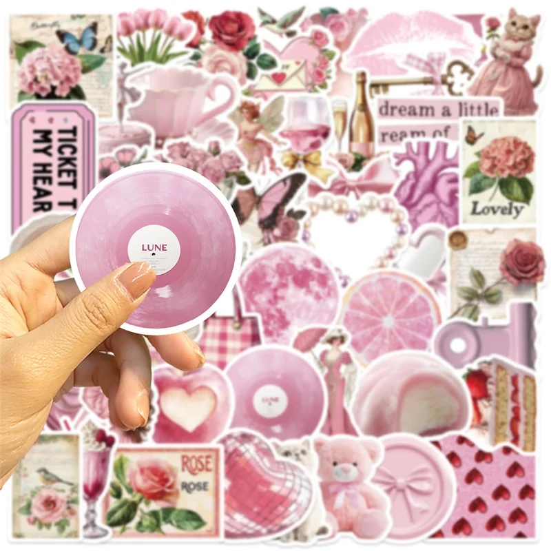 Kawaii розовый ангел пвх липкая - Фотография_3