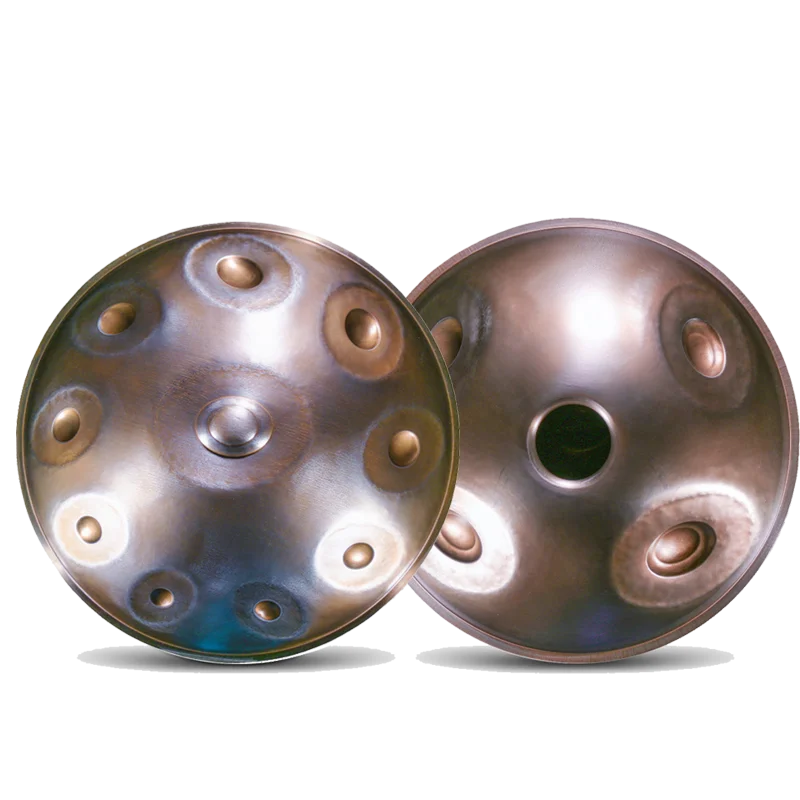 Ручной барабан высокого качества 9-17 note handpan 14 note d kurd - Фотография_4