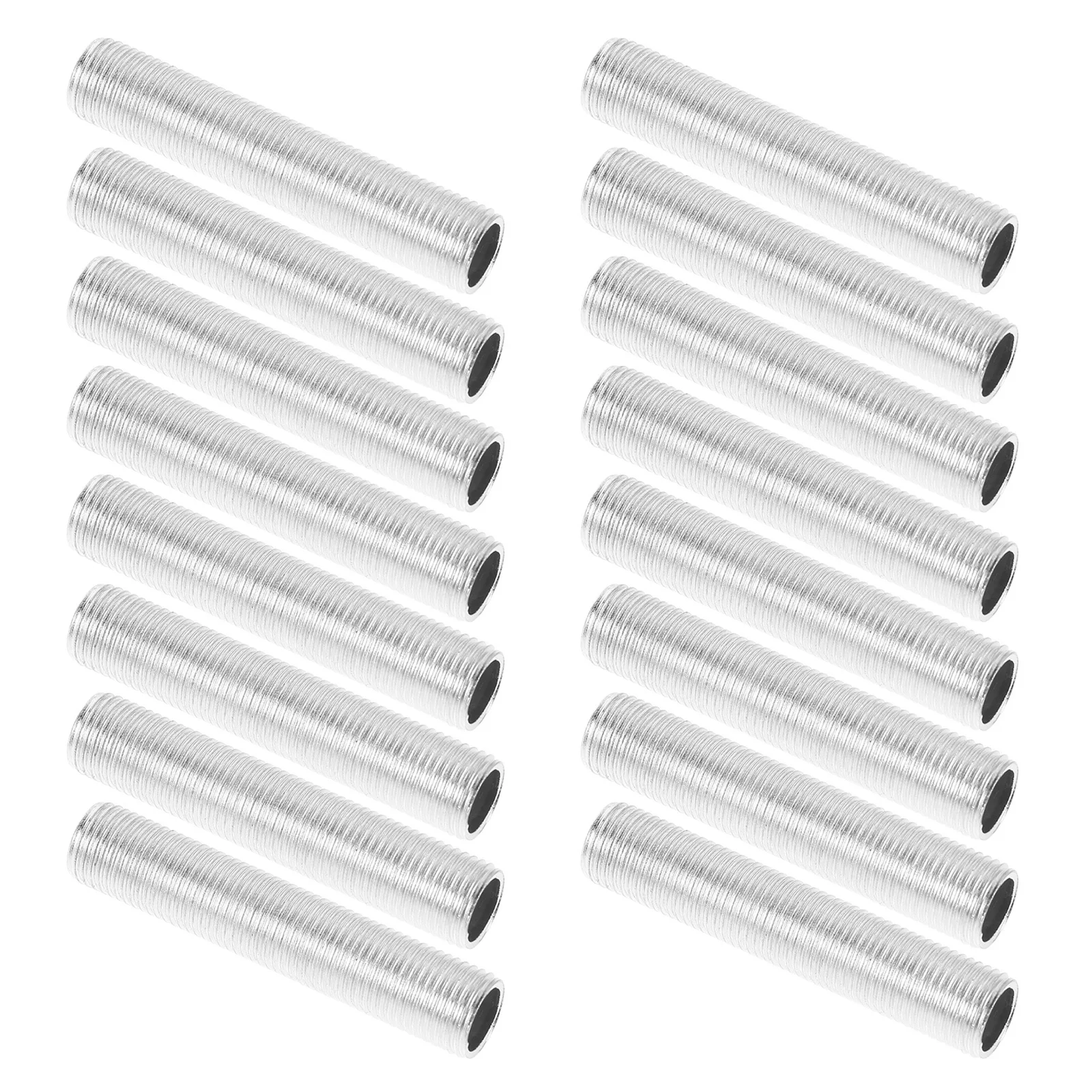 M10x5 оцинкованный железный ниппель - Фотография_3