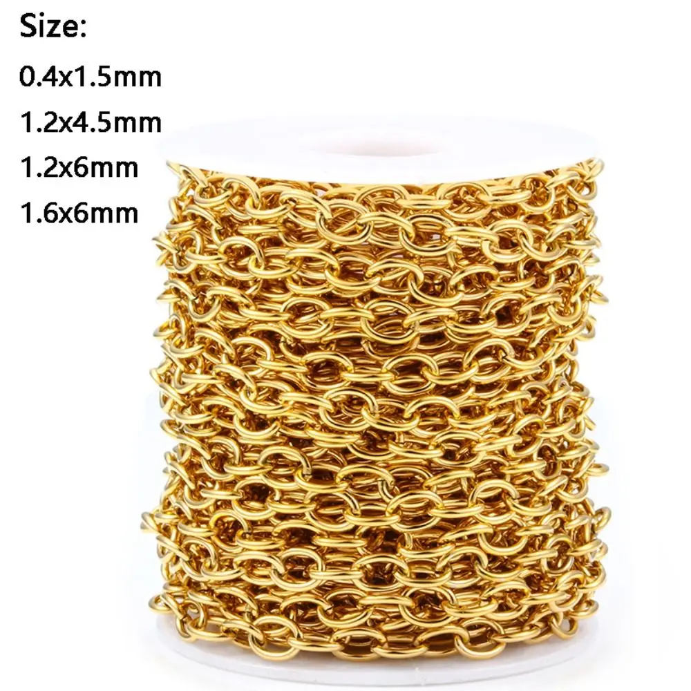 Плоские цепочки с крестом из нержавеющей стали - Фотография_6