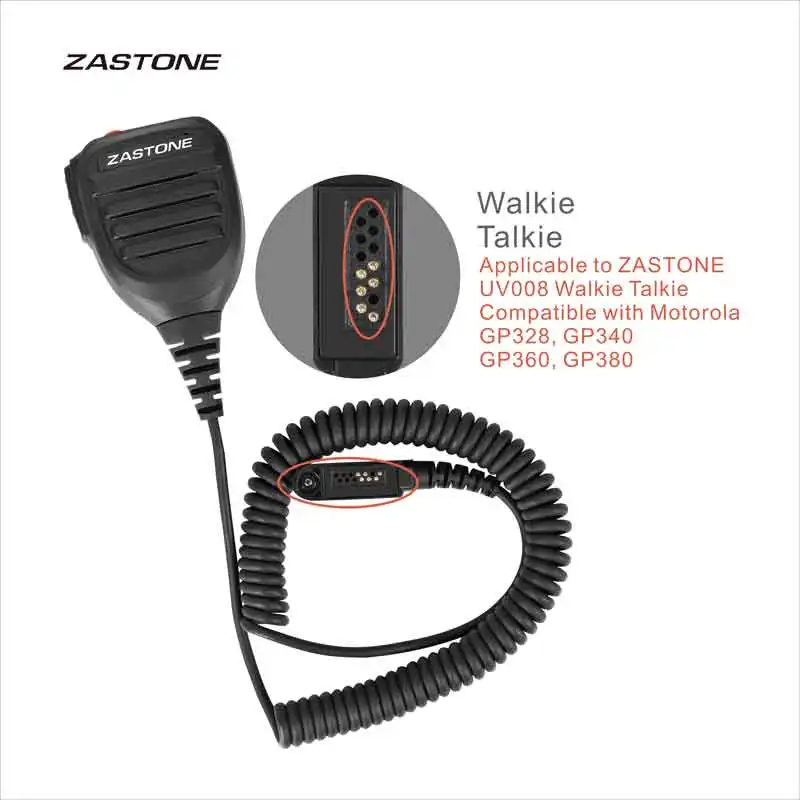 Zastone uv008 walkie talkie динамик - Фотография_3