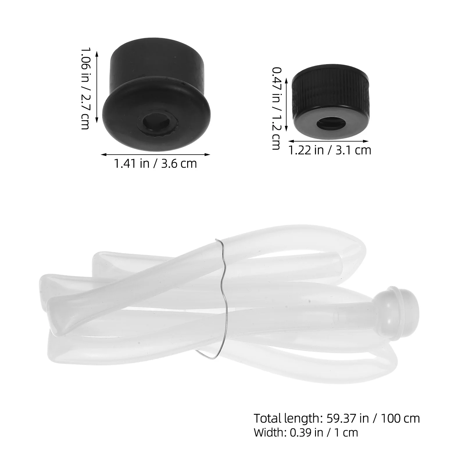 1 комплект, комплект удлинительных трубок для дозатора мыла для раковины - Фотография_5