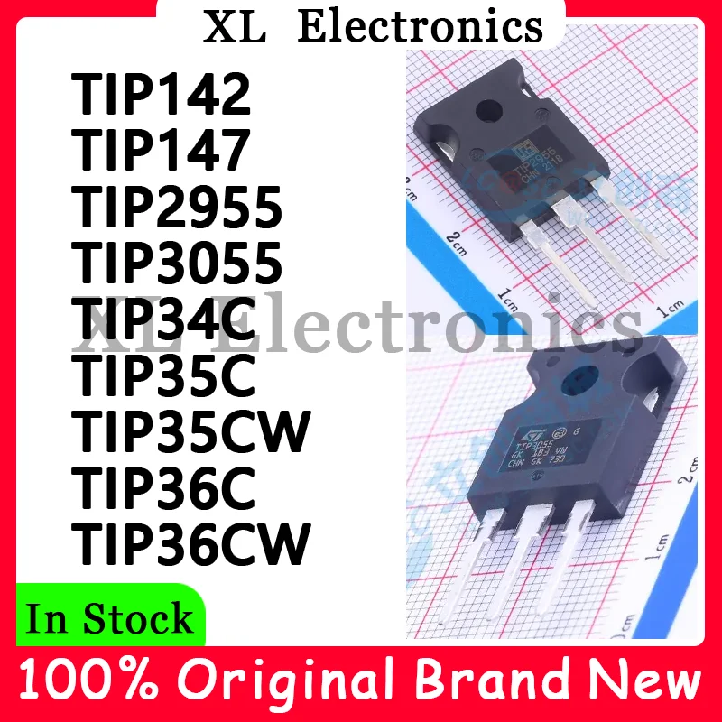 Tip142 tip147 tip2955 tip3055 tip34c