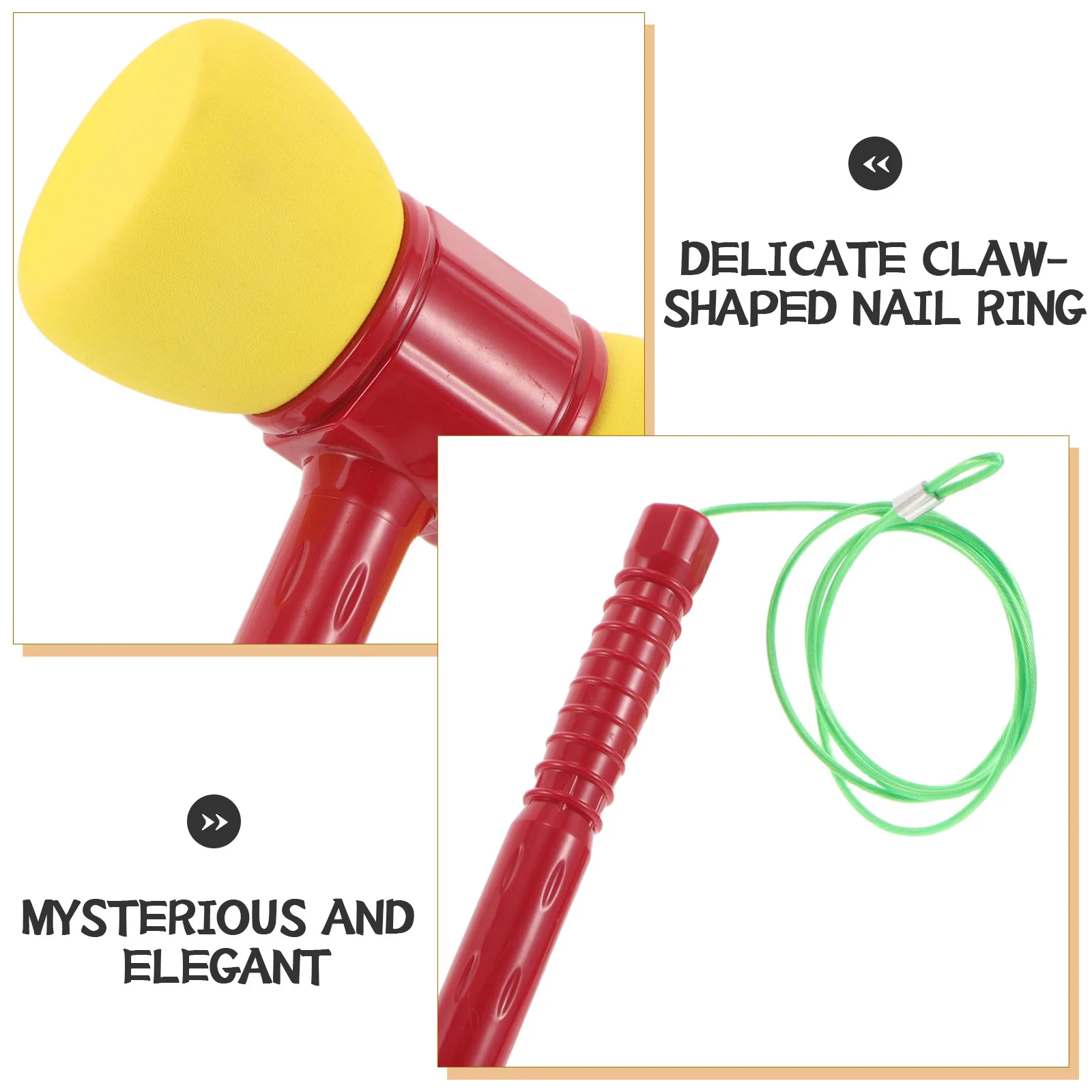 Мягкий пластиковый молоток - Фотография_4