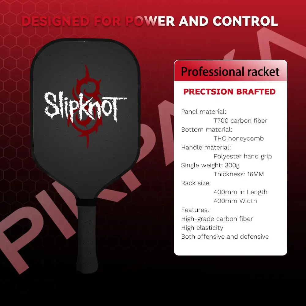Cool band s-slipknot pickleball - Фотография_6