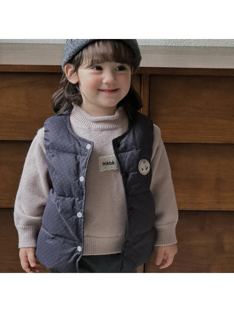 Универсальный пуховый жилет для девочек agirl-like2025 - Фотография_6