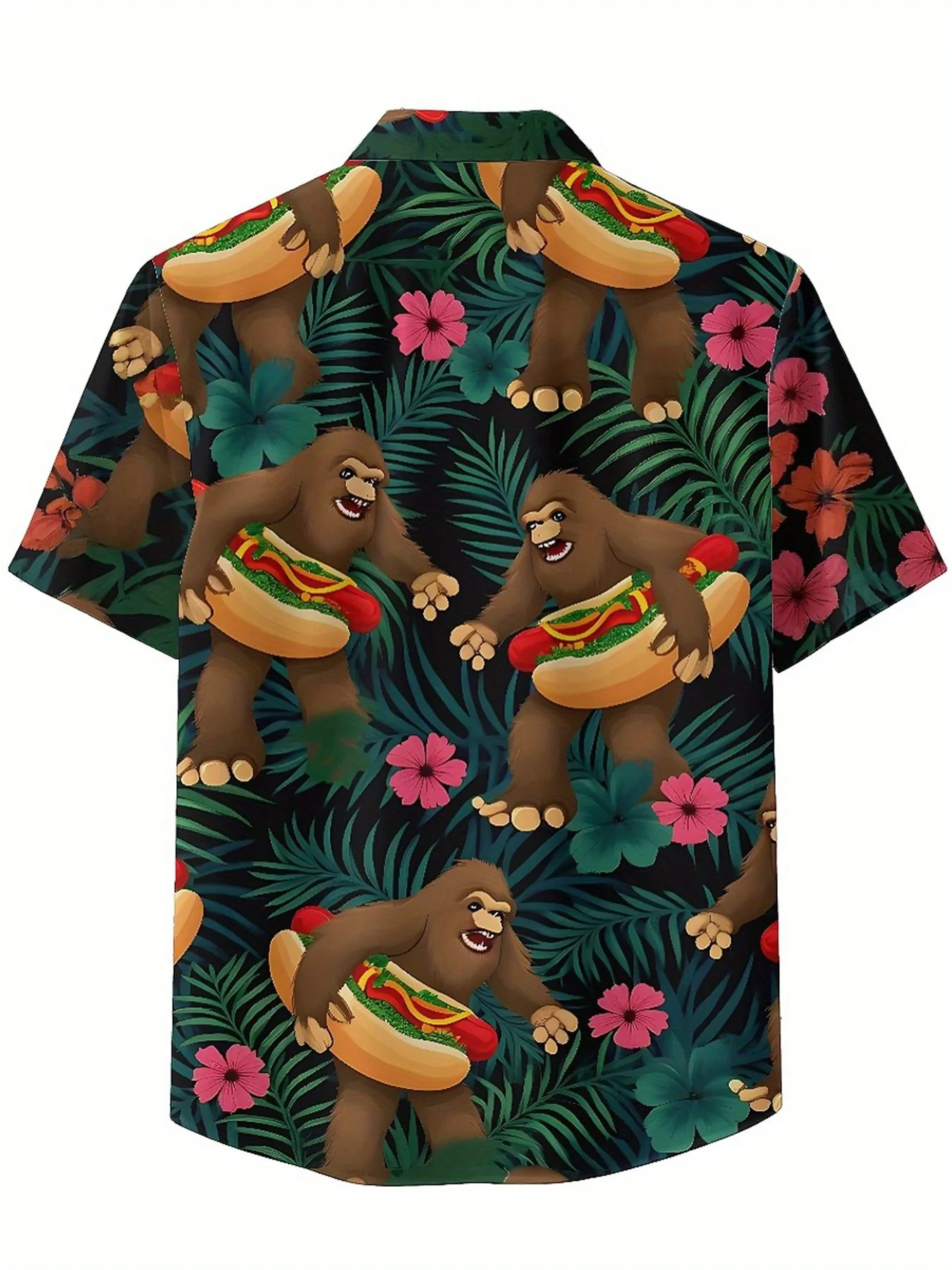 Мужские гавайские рубашки больших - Фотография_3