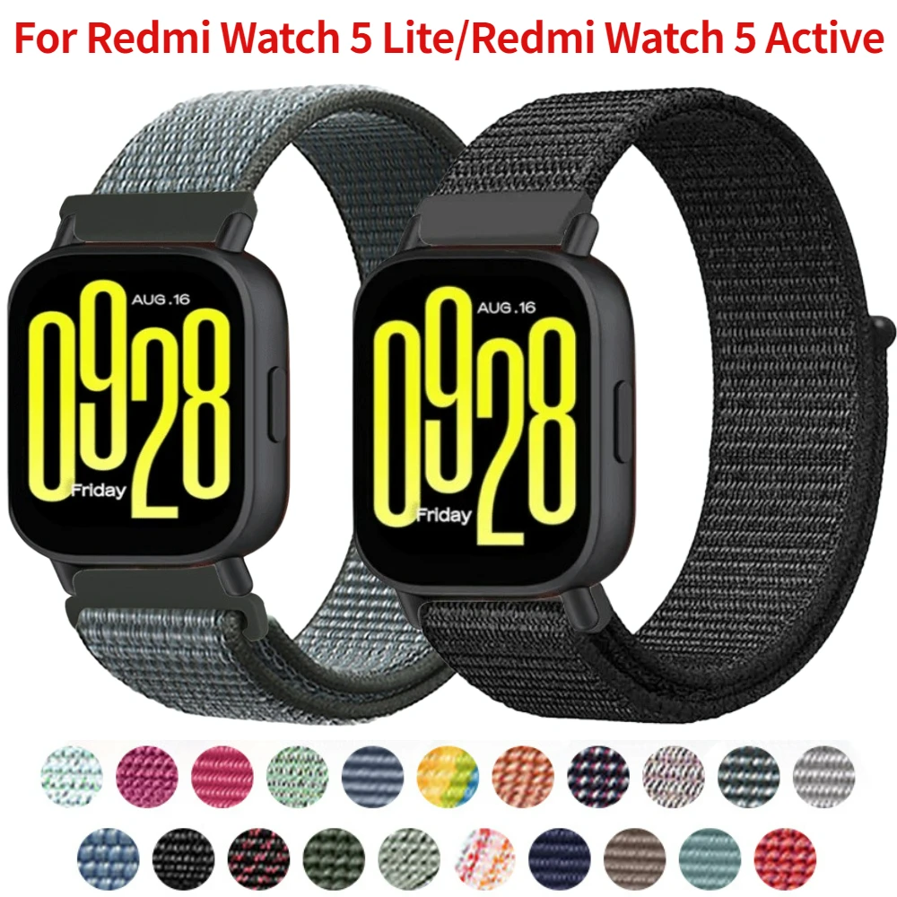 Нейлоновый ремешок 22 мм для redmi watch 5