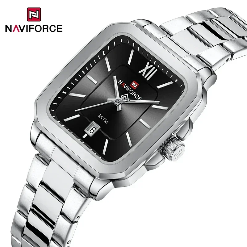 Naviforce, мужские роскошные часы высокого качества