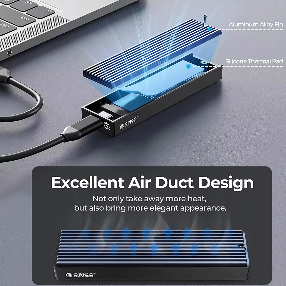 Корпус orico m.2 nvme usb 3 - Фотография_3