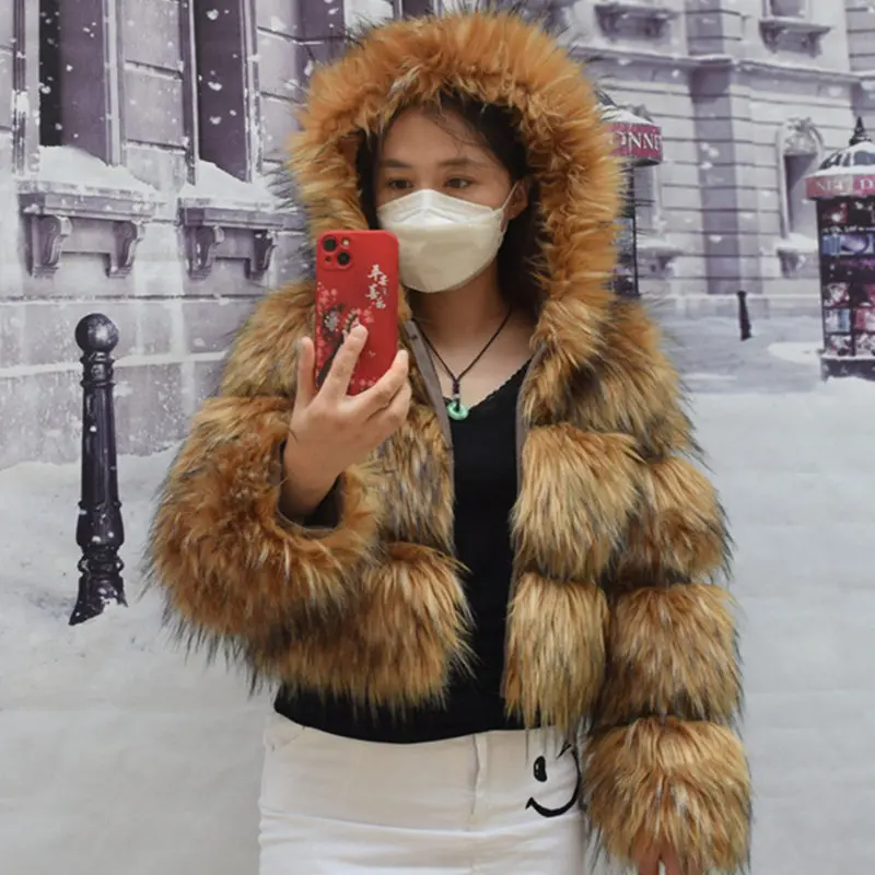 Hooofur пальто из искусственного - Фотография_4