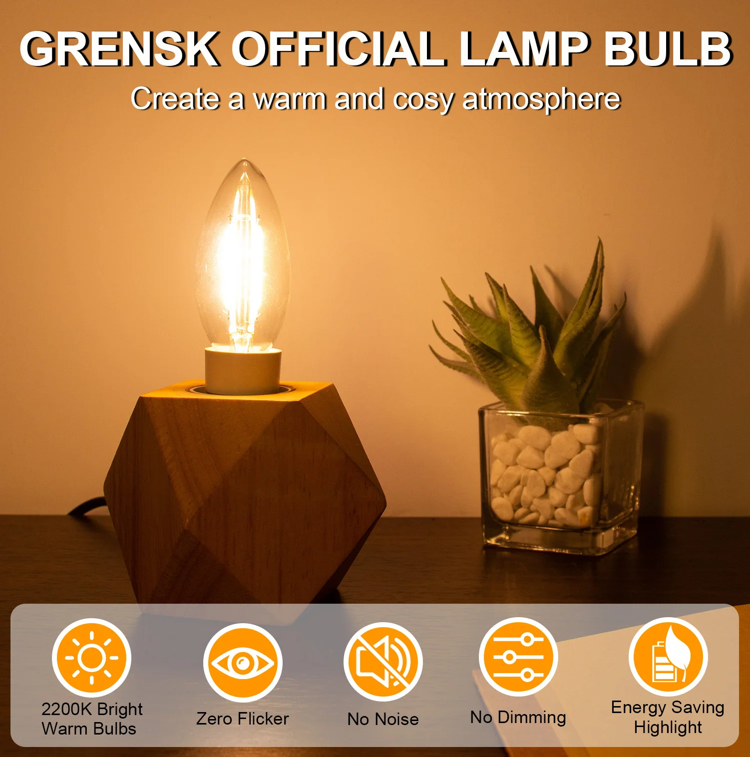 C35 candle led filament bulb e14 - Фотография_4