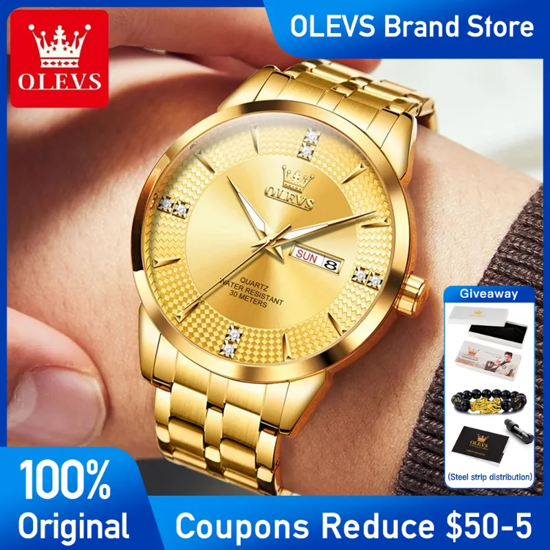 Olevs 9917, мужские часы