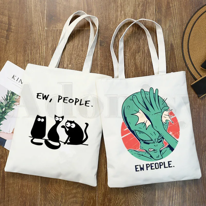 Сумка ew people с изображением кота