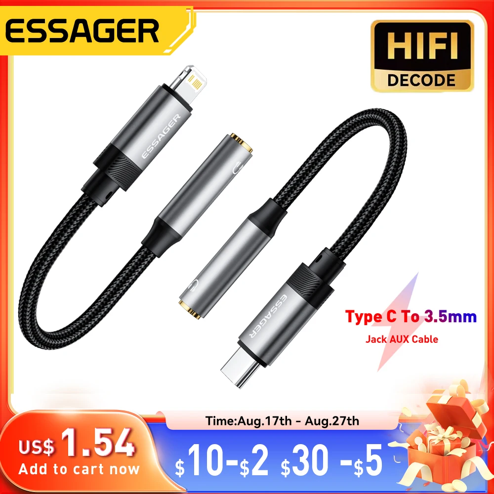 Кабель essager типа c с разъемом 3