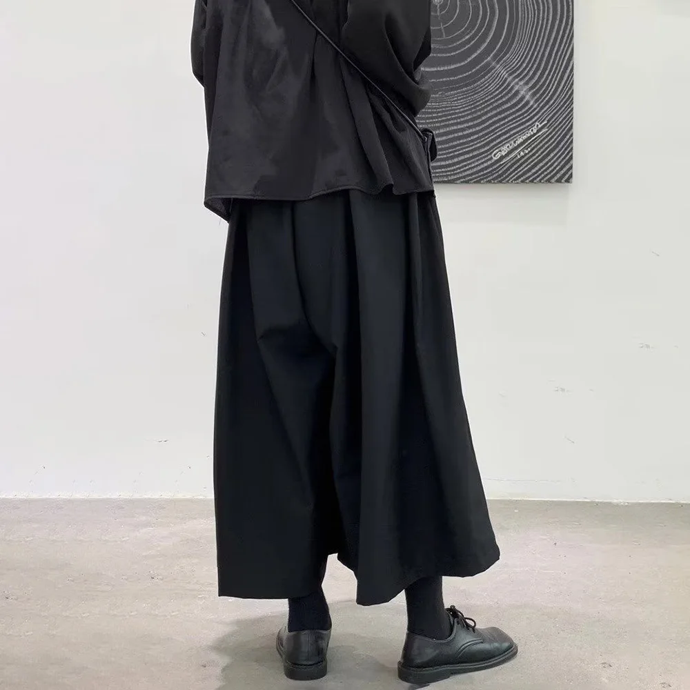 Мужские драпированные брюки с юбкой - Фотография_4