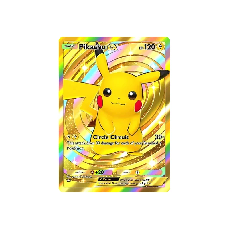 Карманные карты из фольги holo pockemontcg diy ptcg - Фотография_3