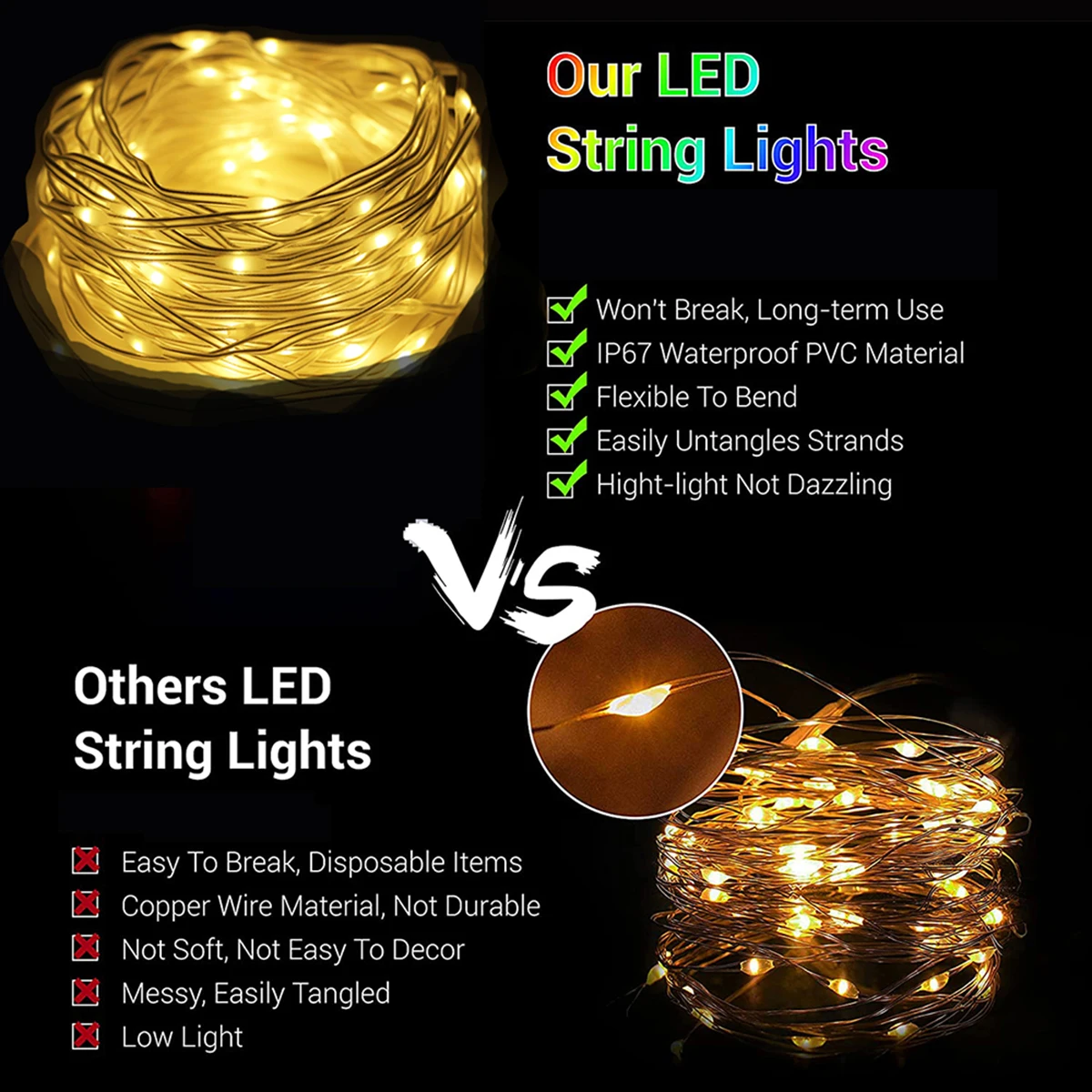 М занавески, рождественская гирлянда - Фотография_4